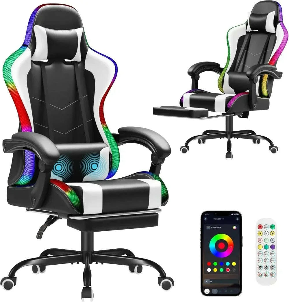 ergonomic-gaming-chair-with-massage-lumbar-support-footrest-adjustable-height-rgb-lightingkimludkimlud-35574294