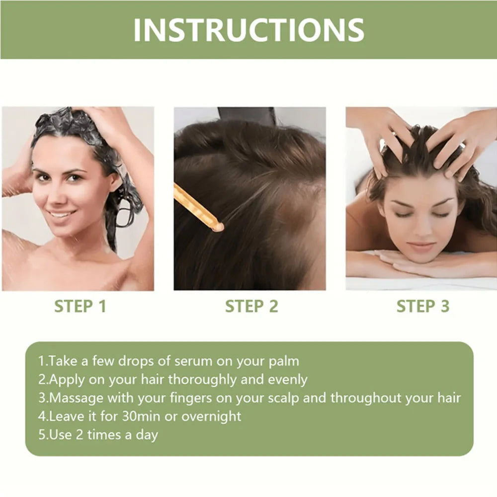 Organic Hair Growth Oil Rosemary Mint Fortifying — Emerald Green | KIMLUD
