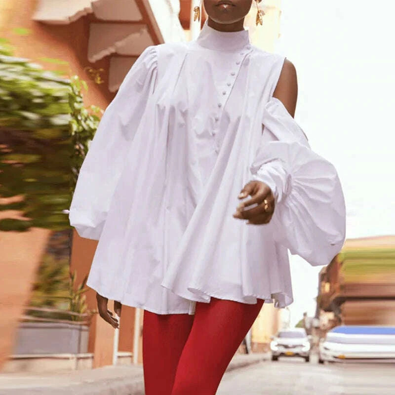 modigirl-2025-cotton-women-tops-and-blouses-summer-fall-high-neck-casual-oversize-puff-sleeves-buttoned-streetwear-shirts-femalekimlud-womens-fashion-34603152