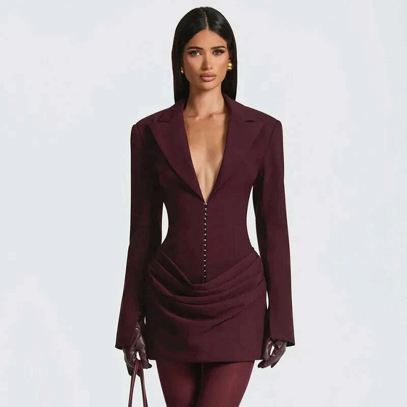 blifanbo-elegant-deep-v-neck-ruched-mini-autumn-long-sleeve-slim-high-waist-fashion-patchwork-club-party-dress-female-clotheskimlud-womens-fashion-34625091