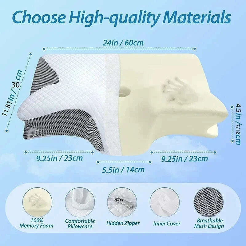 1pc-memory-foam-cervical-pillow-fast-rebound-memory-sleeping-pillows-2in1-ergonomic-orthopedic-pillow-for-neck-pain-neck-pillowkimlud-womens-fashion-34604325