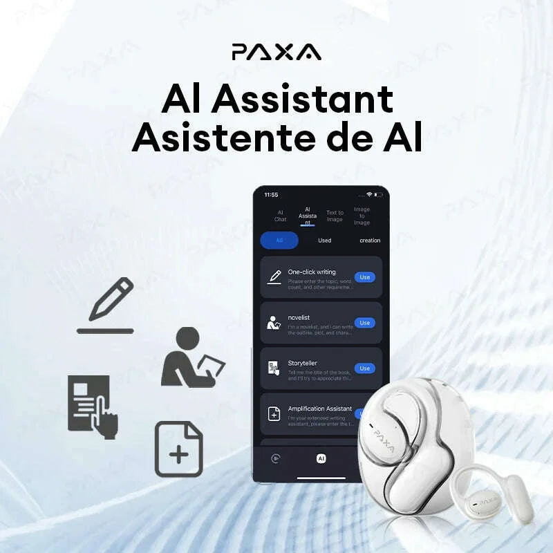 paxa-openair5-ai-new-true-wireless-bluetooth-sports-headphones-54-long-life-intelligent-translation-headphones-in-128-languageskimludkimlud-35566477