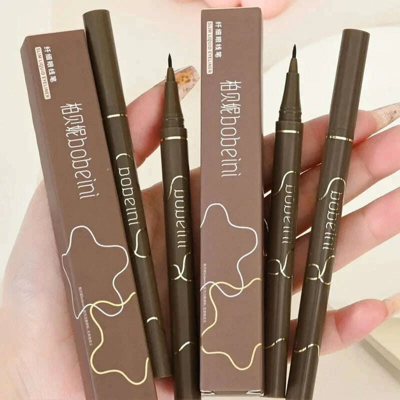 005mm-ultra-fine-liquid-eyeliner-black-brown-waterproof-long-lasting-smooth-eyeliner-eyelash-pencils-quick-dry-eye-makeup-tool-kimlud-kimlud-33913399