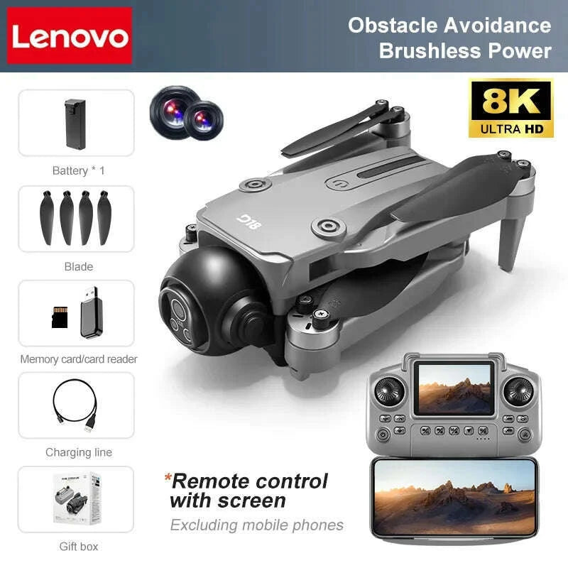 lenovo-d18-drone-8k-aerial-hd-dual-camera-photography-intelligent-obstacle-avoidance-brushless-power-5g-wifi-gps-return-vr-dronekimlud-womens-fashion-34608631