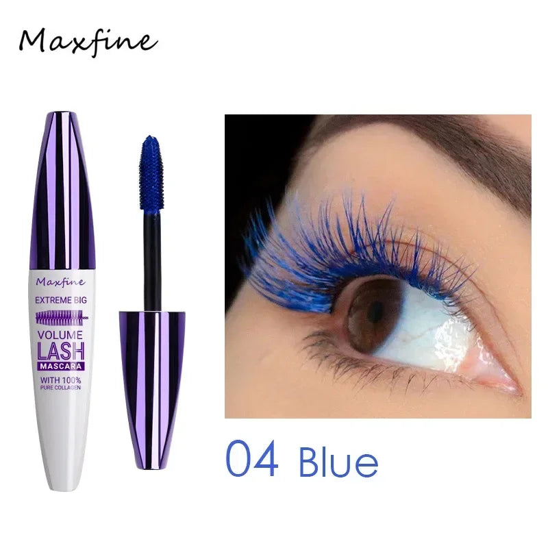 Mascara – 5D Volume – Curling – Blue Purple | KIMLUD