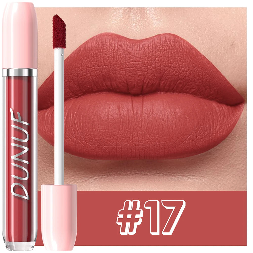Liquid Lipstick – Long-Lasting – Matte – Sexy Red | KIMLUD