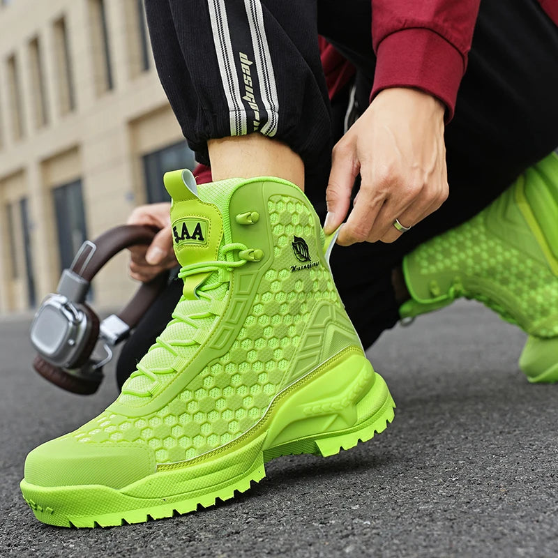 Men's Winter Boots – Warm Waterproof Non-Slip Plush – Snow Boots | KIMLUD