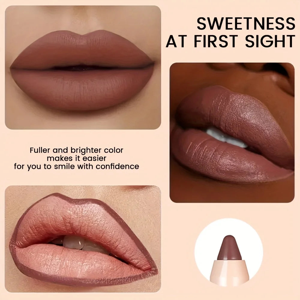 Waterproof Matte Lipstick Pen - Non-Stick, Smudge-Proof, Ideal for All Skin Types, Lipsticks Waterproof Long Lasting