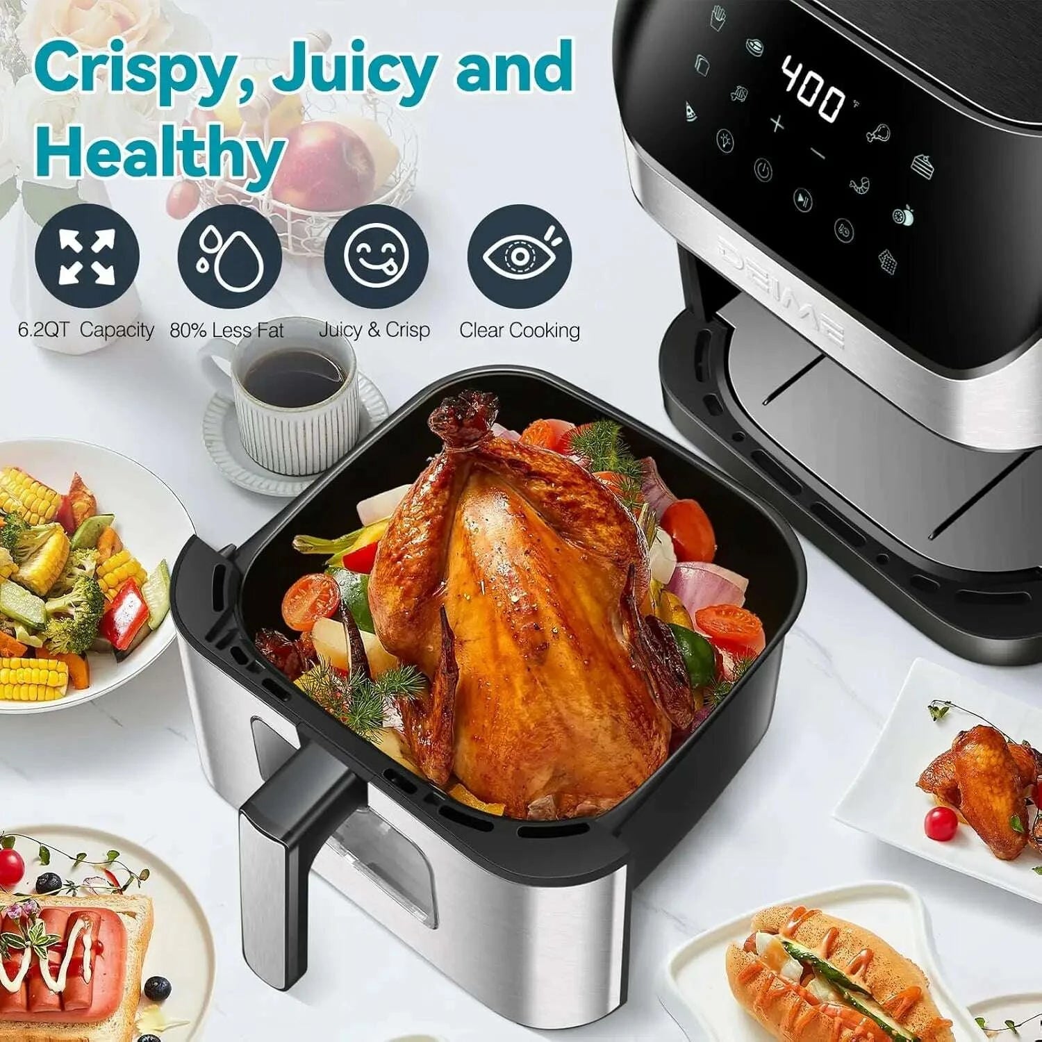 air-fryer-62-qt-oilless-1500w-large-capacity-oven-air-fryers-healthy-cooker-with-10-preset-visual-cooking-window-non-stick-bakimludkimlud-35578528