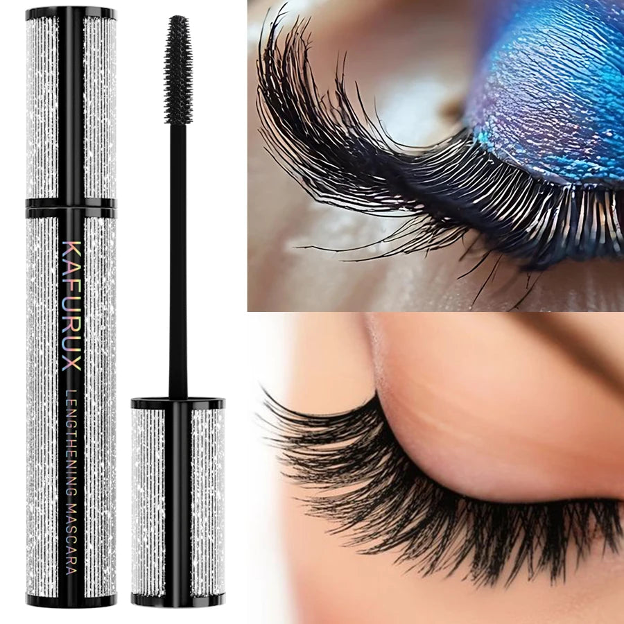 1PC 5D Black Lengthening Mascara Eyelashes Extension Eye Lashes Brush Beauty Korean Makeup Long-wearing Cosmetic Gift Waterproof