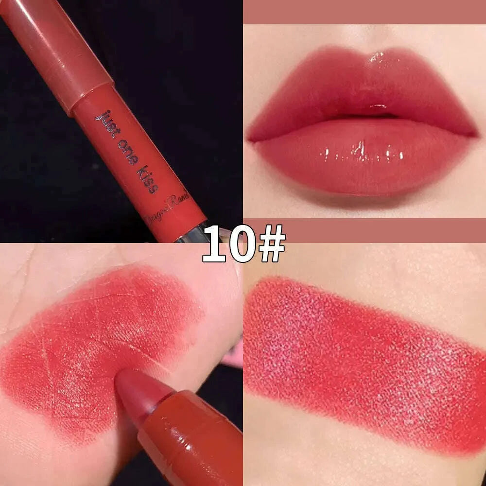 bright-lipstick-easy-to-color-lipstick-color-moisturizing-lip-gloss-easy-to-color-lip-glaze-rotating-bright-lipstick-pen-lip-gloss-lipstick-european-and-american-style-nude-brown-red-pink-lipstick-masquerade-lipstick-pen-lipkimlud-womens-fashion-34598903