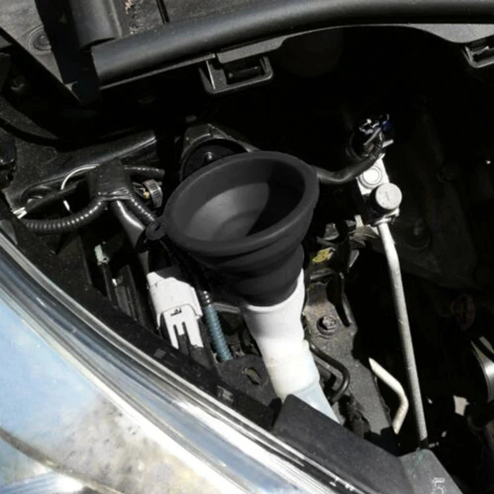 Car Funnel – Collapsible Universal-Fit – Silicone | KIMLUD