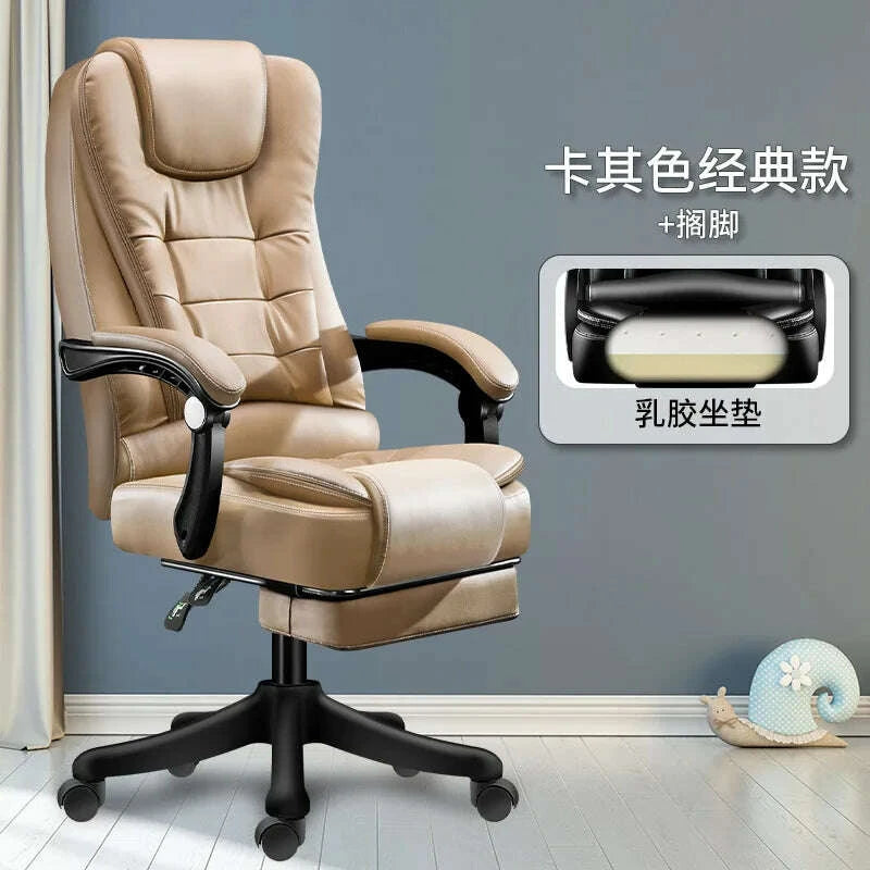 KIMLUD, Acrylic Chair Fashionable White Gaming Chair on Wheels Desk Office Armchairs Pulley Homcom Chaise Pliable Living Room Chairs, KIMLUD Womens Clothes