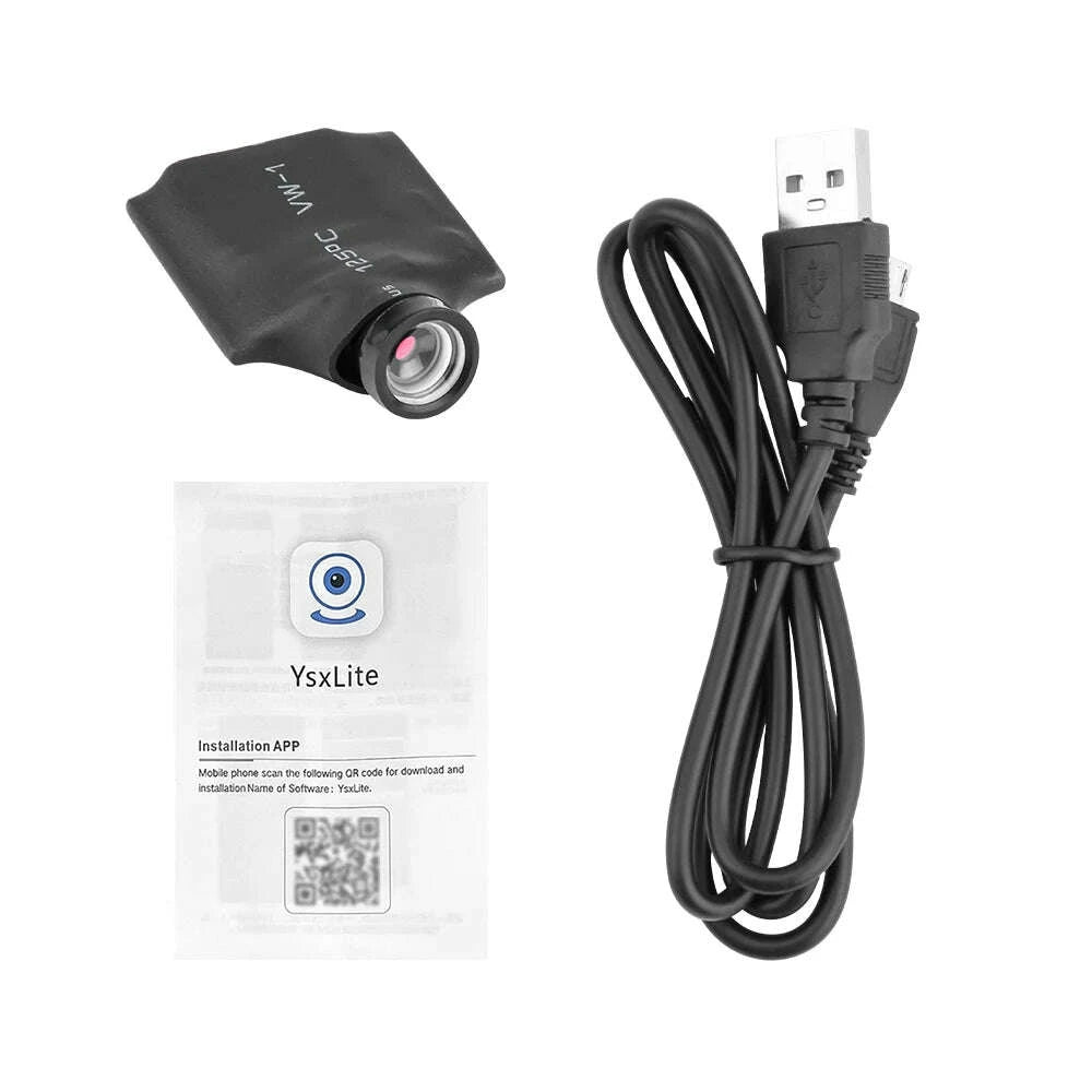 KIMLUD, High-Definition Wifi Mini Camera 3 In 1 Take Photos Video & Audio Recording Outdoors Portable Micro Camcorders Loop Recording, KIMLUD Womens Clothes
