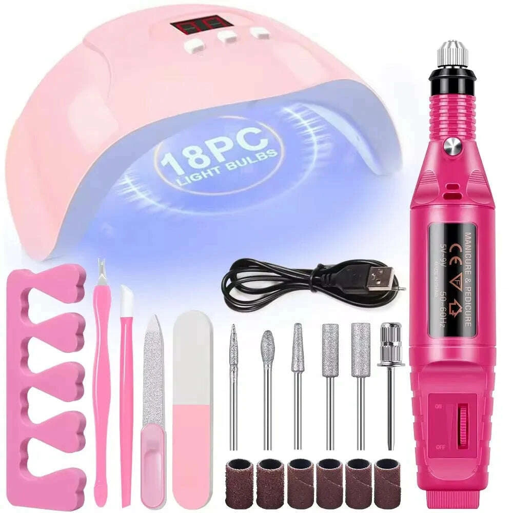 linmanda-professional-usb-electric-nail-drill-polish-file-kit-with-uv-led-nail-lamp-gel-manicure-dryer-lamp-acrylic-starter-setkimludkimlud-35563948