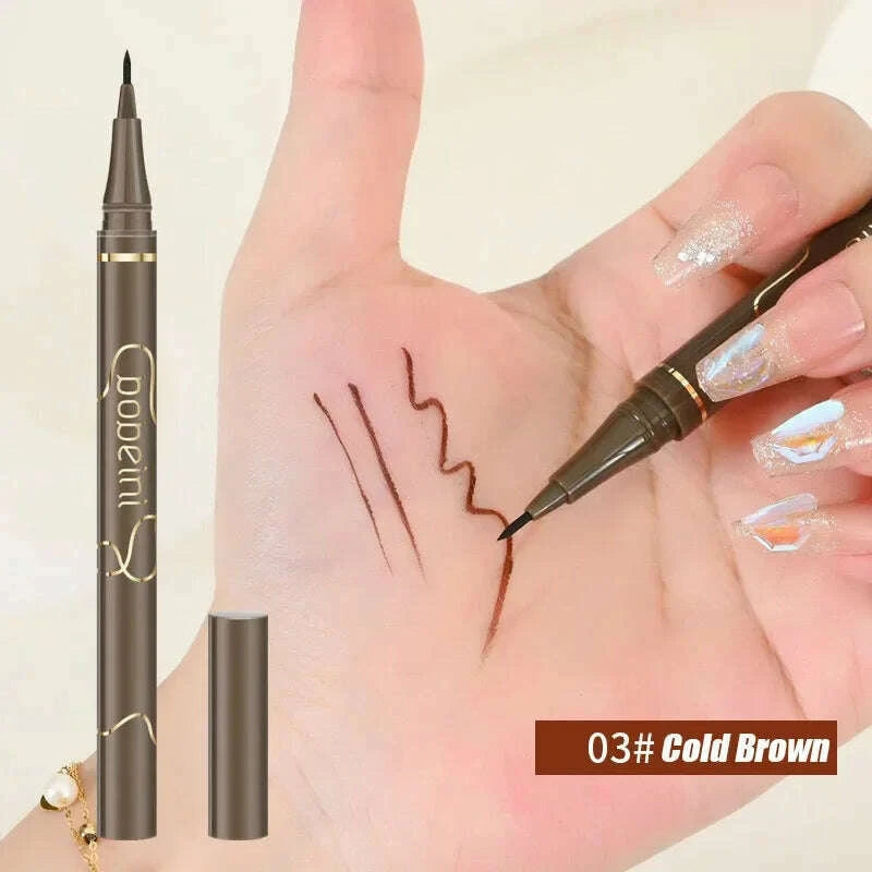 005mm-ultra-fine-liquid-eyeliner-black-brown-waterproof-long-lasting-smooth-eyeliner-eyelash-pencils-quick-dry-eye-makeup-tool-kimlud-kimlud-33913406