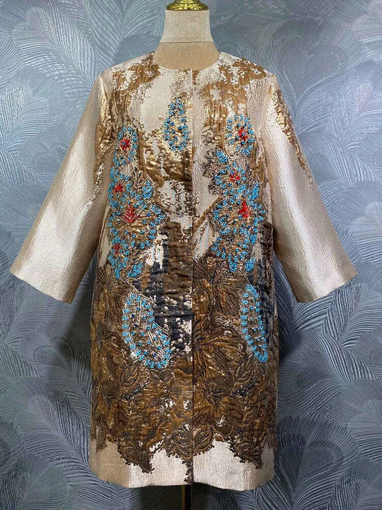 dldenghan-beading-jacquard-coat-for-women-o-neck-43-sleeved-pockets-concealed-button-street-style-outerwear-autumn-femalekimludkimlud-35561464