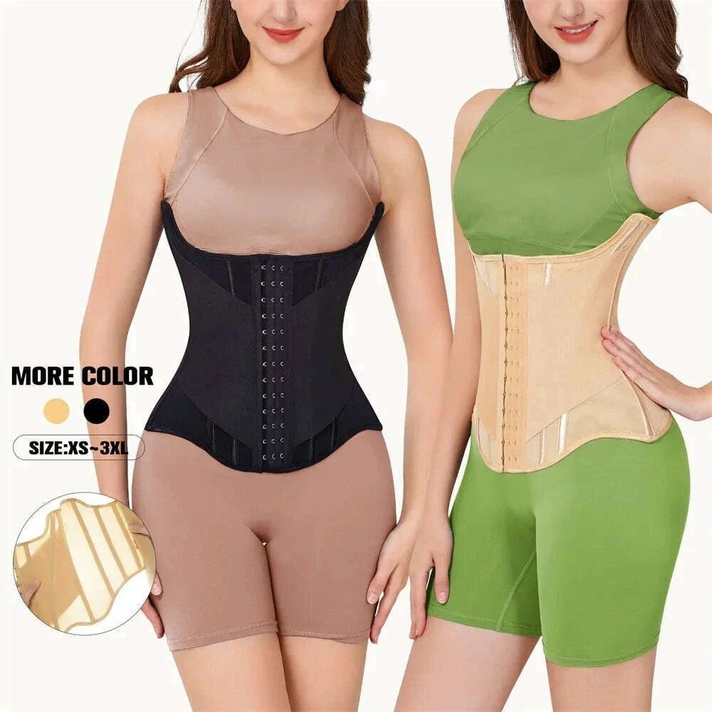 miiow-u-shaped-waist-trainer-corset-women-shapers-breast-lifted-waist-trainer-steel-bone-slimming-breathable-womens-shapewear-kimlud-kimlud-33914341