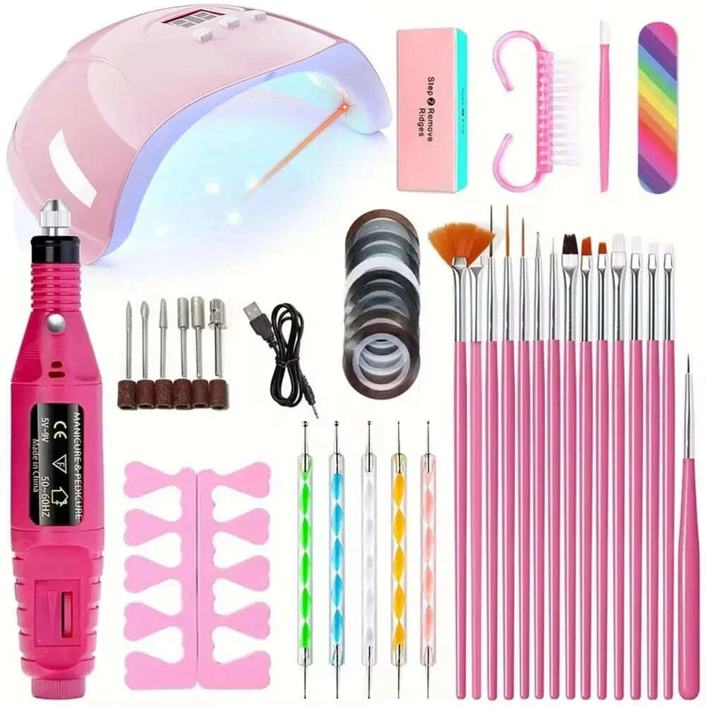 linmanda-professional-usb-electric-nail-drill-polish-file-kit-with-uv-led-nail-lamp-gel-manicure-dryer-lamp-acrylic-starter-setkimludkimlud-35563954