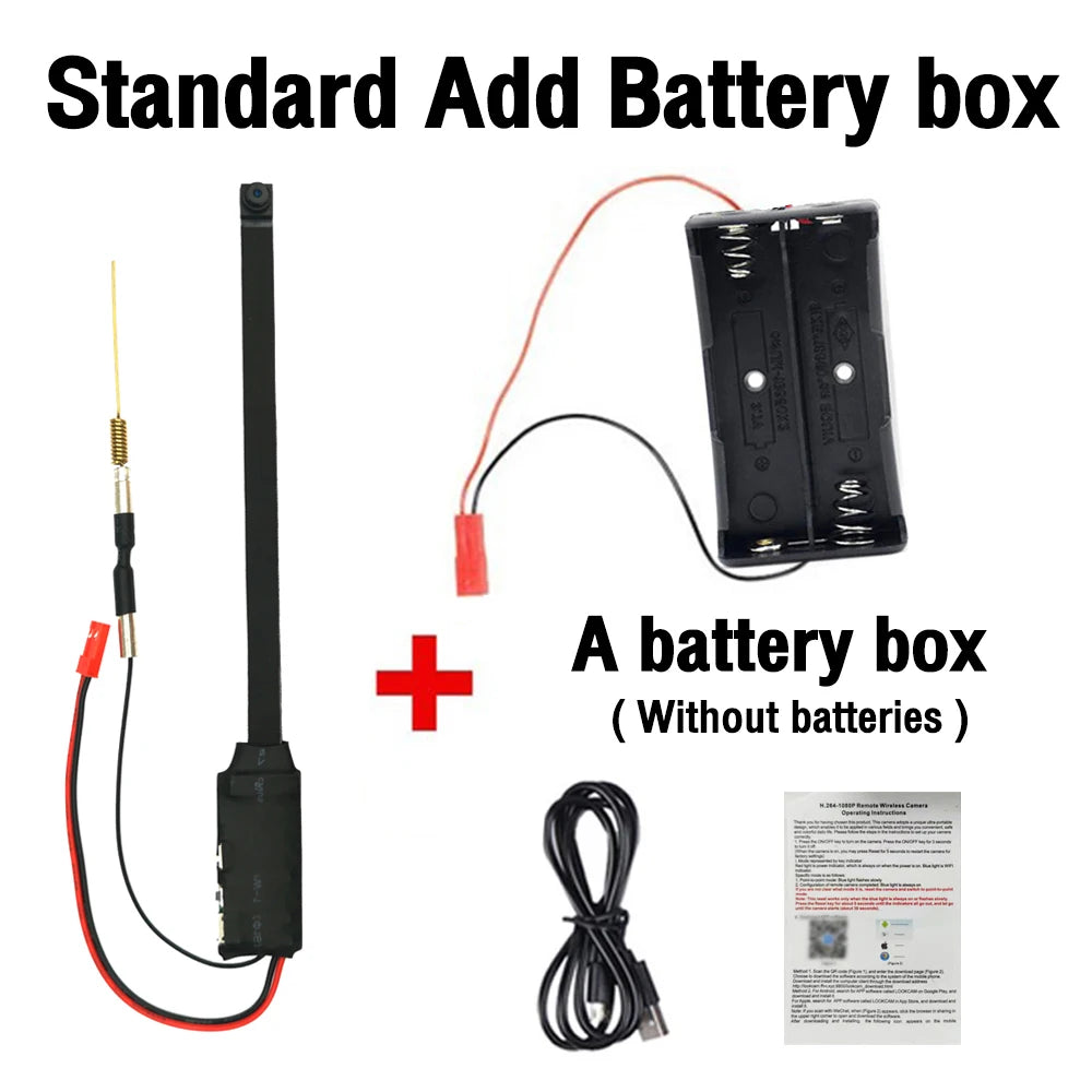 HD 1080P Mini Camera Video Recorder Home Security WiFi Camera DIY Module Motion Detection Surveillance Camcorder Remote View