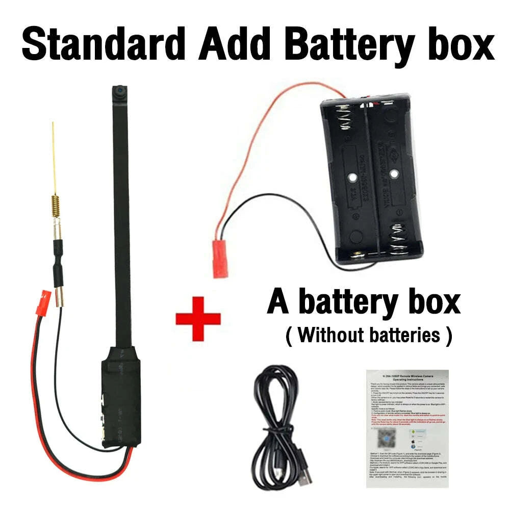 KIMLUD, HD 1080P Mini Camera Video Recorder Home Security WiFi Camera DIY Module Motion Detection Surveillance Camcorder Remote View, KIMLUD Womens Clothes