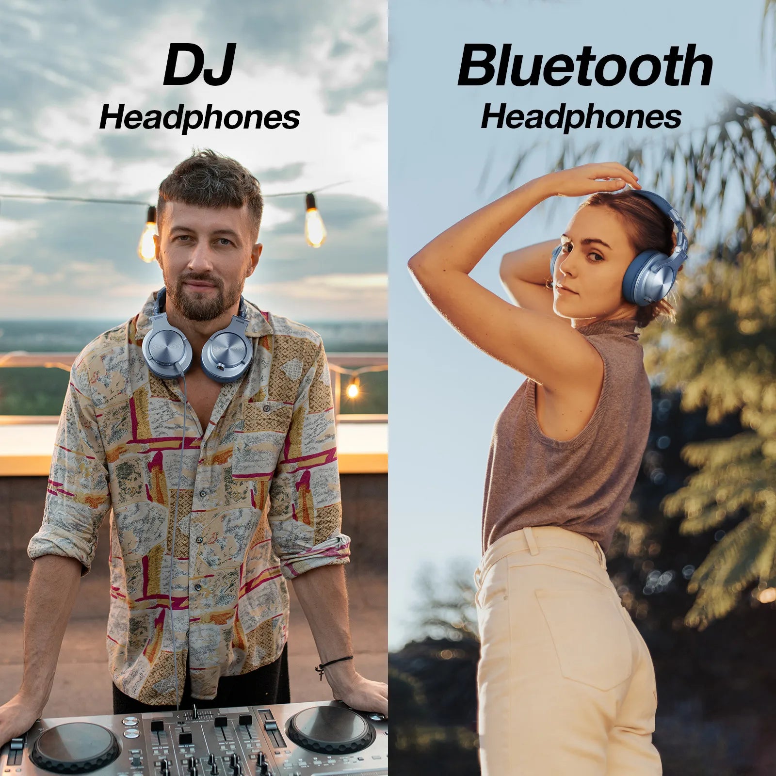 KIMLUD, Oneodio A70 Wireless Bluetooth 5.2 Headphones 72Hrs Over Ear Hi-Res Audio 3.5mm/6.35mm Wired Studio DJ Headset With Microphone, KIMLUD Womens Clothes