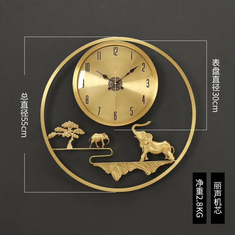 Big Size Living Room Wall Watch Design Aesthetic Luxury Digital Silent Clock Wall Creative Fashion Reloj De Pared Home Decor