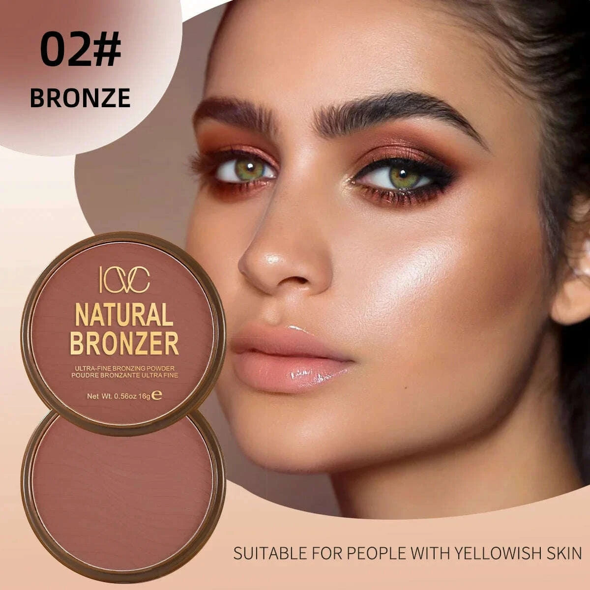 KIMLUD, Dark Skin Bronzer Contour Palette Matte Brown Nose Shadow Cheek Profile Powder Natural Face Modify Concealer Nude Makeup Setting, KIMLUD Womens Clothes
