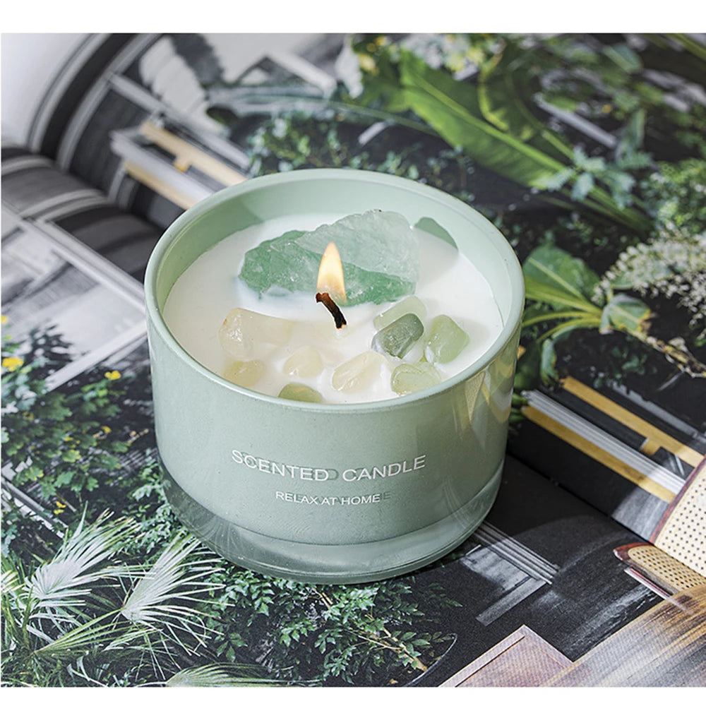 KIMLUD, Scented Wax Candle Smokeless Aromatic Soybean Candles Aromatherapy Wedding Birthday Party Gift 2024 Christmas Home Decoration, KIMLUD Womens Clothes