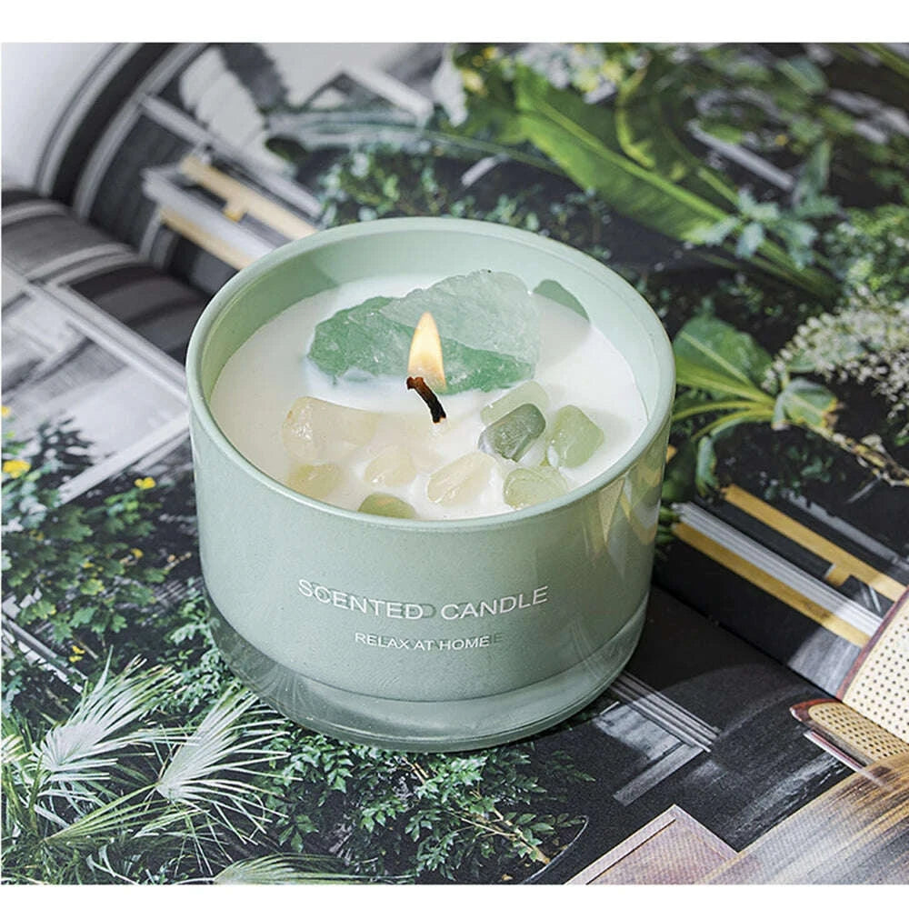 KIMLUD, Scented Wax Candle Smokeless Aromatic Soybean Candles Aromatherapy Wedding Birthday Party Gift 2024 Christmas Home Decoration, KIMLUD Womens Clothes