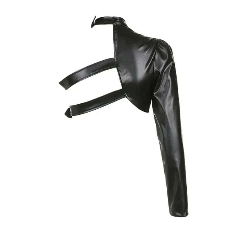 leather-goth-crop-top-for-women-punk-single-long-sleeve-neck-hanger-leather-belt-connected-tops-80s-emo-alt-punk-jacket-coatkimlud-womens-fashion-34602813