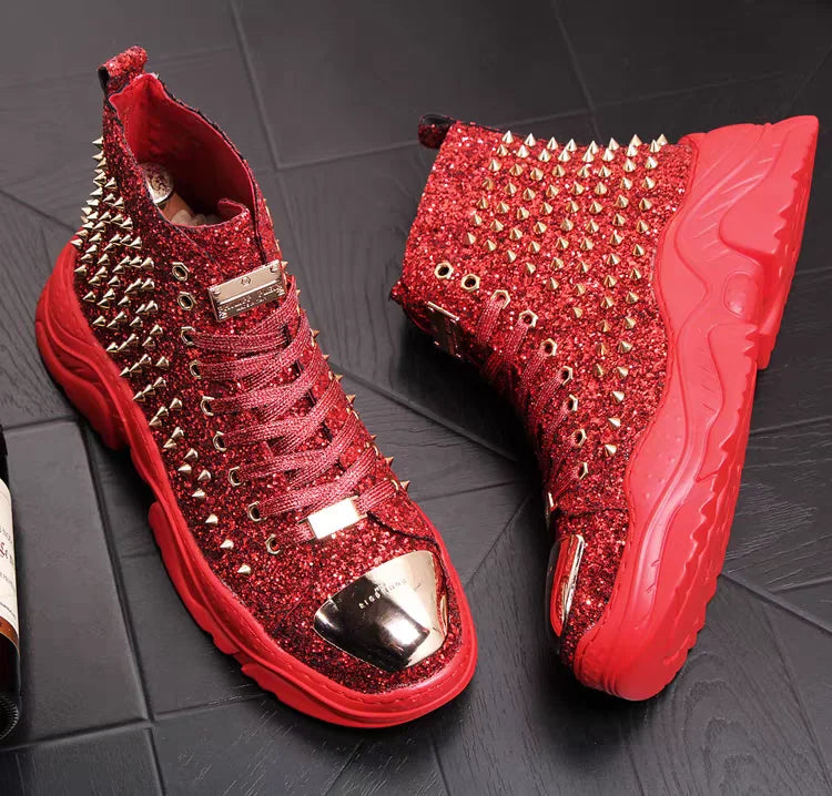 Boots – Rivet Detail – Mid Calf – PU Insole | KIMLUD