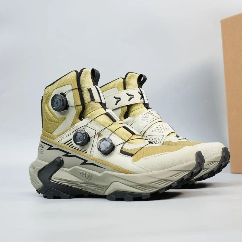 Hiking Shoes – Quick Lacing – High Top Silhouette – EVA Insole | KIMLUD