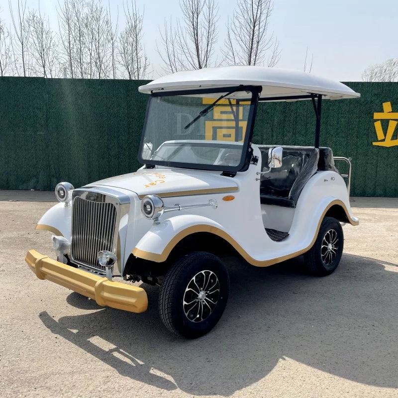 Wholesale Classic Retro Vintage Grandpa Car 5-Seater Travel And Sightseeing Electric Antique Classic Car For Wedding