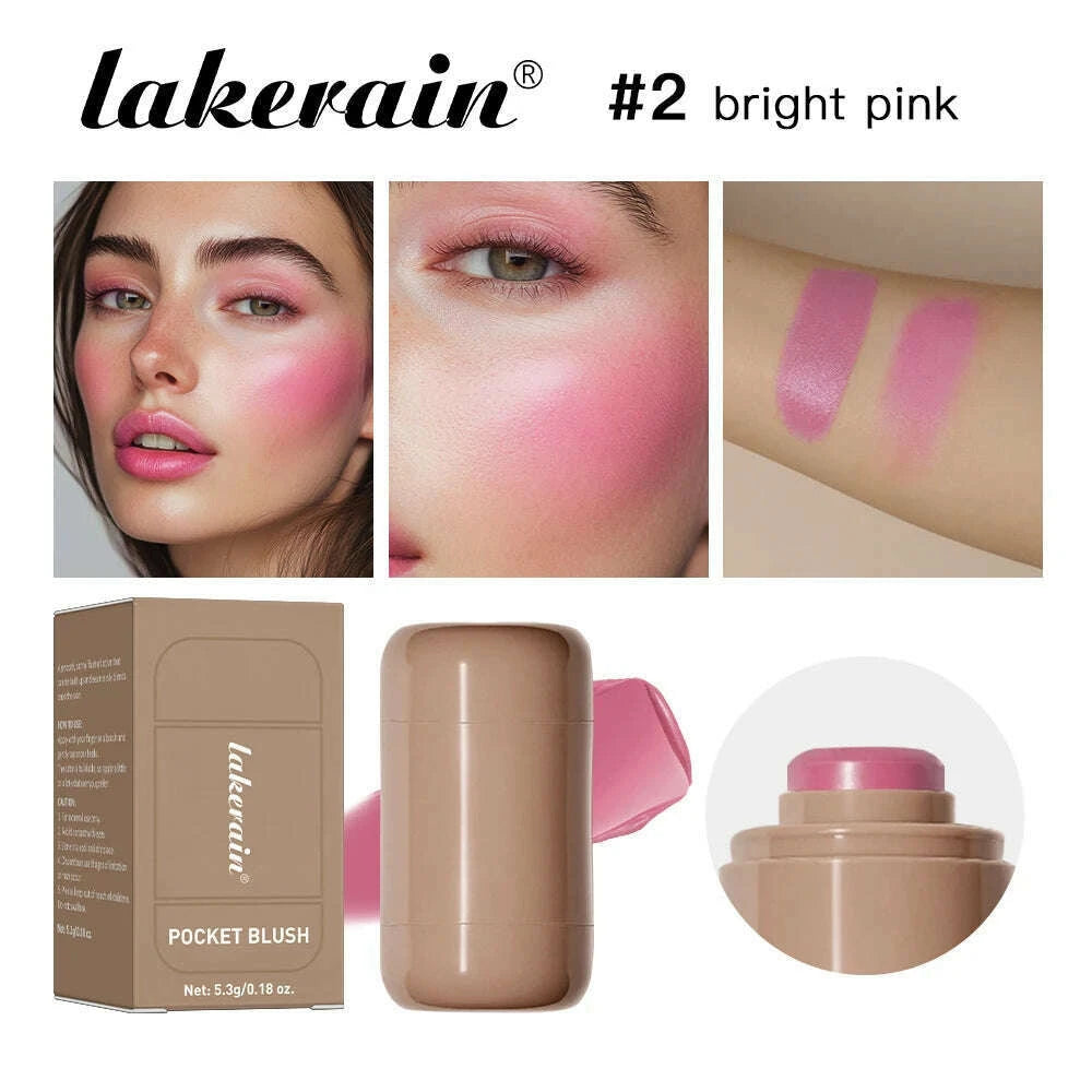 lakerain-3in1-cheek-lip-tinted-moistured-blush-stick-waterproof-easy-color-rouge-silky-smooth-blusher-cream-matte-contour-makeupkimlud-womens-fashion-34603416