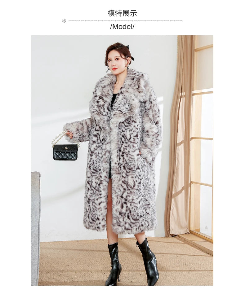 Nerazzurri Winter Long Oversized Colorful Multicolored Thick Warm Soft Fluffy Faux Fur Coat Women Sashes European Fashion 2023