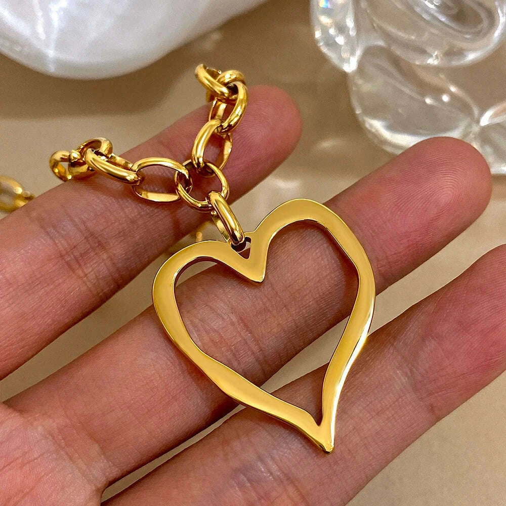 trend-stainless-steel-irregular-hollow-big-heart-pendant-necklace-for-women-golden-metal-thick-sweater-chain-necklace-jewelry-kimlud-kimlud-33913559
