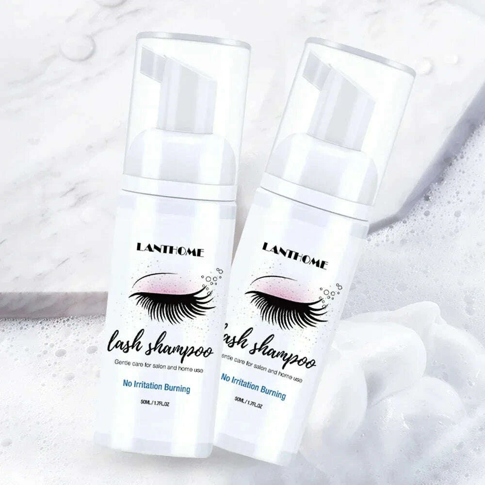 50ml-lanthome-eyelash-extension-shampoo-foam-eyelid-deep-clean-cleanser-for-makeup-tools-mascara-remover-glue-salon-home-usekimludkimlud-35570060