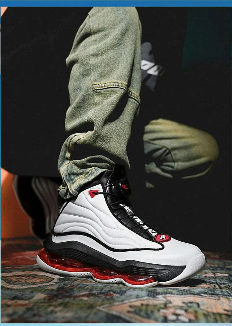 KIMLUD, Men's Basketball Shoes Breathable Cushioning Non-Slip Wearable Runing Shoes Gym Training Athletic Basketball Sneakers for Women, KIMLUD Womens Clothes