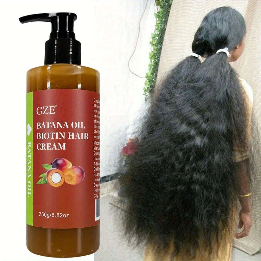 gze-batana-oil-biotin-hair-cream-strong-hair-anti-breakage-repair-split-ends-silky-for-dry-hairkimlud-womens-fashion-34612641