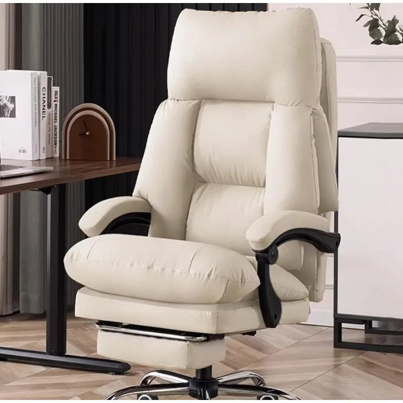 Executive Chair – Ergonomic Reclining – Minimalist Backrest – Metal | KIMLUD