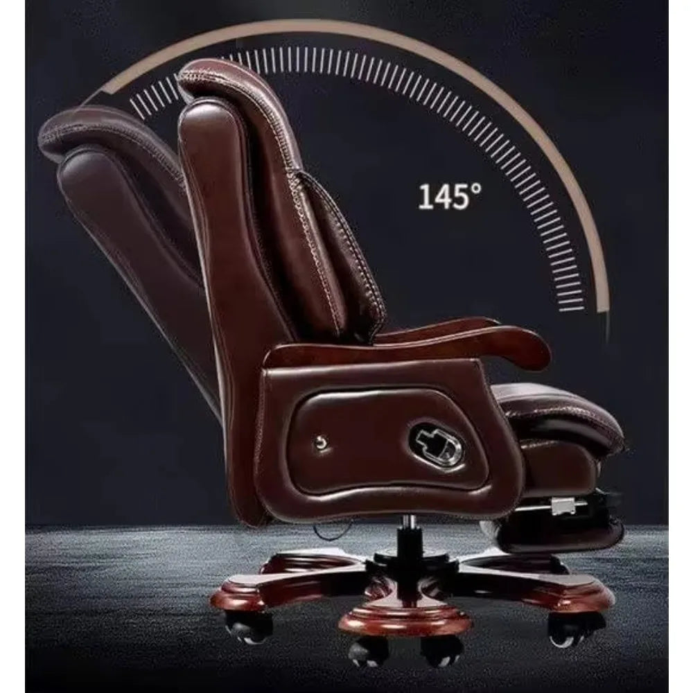Office Chair Executive Luxury Design Ergonomic Computer Chair Executive Manager Wood Conference Room Chairs For Sale