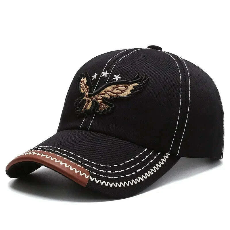 hats-mens-and-womens-four-season-shade-baseball-cap-eagle-embroidery-korean-version-trendy-casual-couple-sunscreen-sun-hat-kimlud-kimlud-33922110