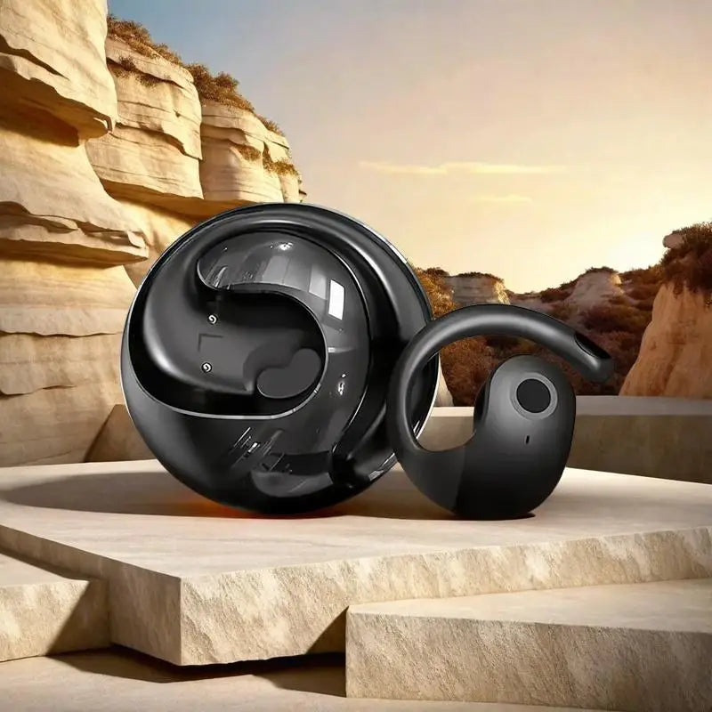AI Translation Wireless Earbuds Real Time Language Translator 144 Languages HiFi Stereo Sound — Black | KIMLUD