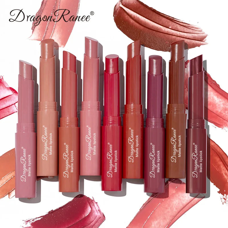 Matte Lipstick Waterproof Long-Lasting Velvet Finish Hydrating Formula — Nude Pink | KIMLUD