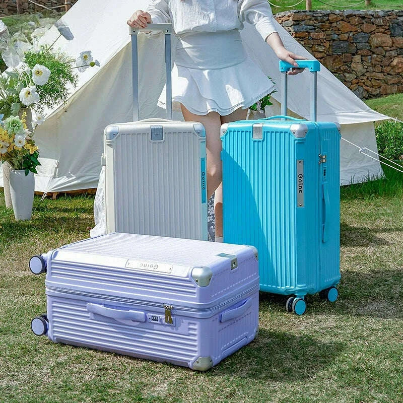 trolley-luggage-bag-combination-lock-zipper-travel-suitcase-on-wheels-large-capacity-abspc-lightweight-luggagekimlud-womens-fashion-34612866