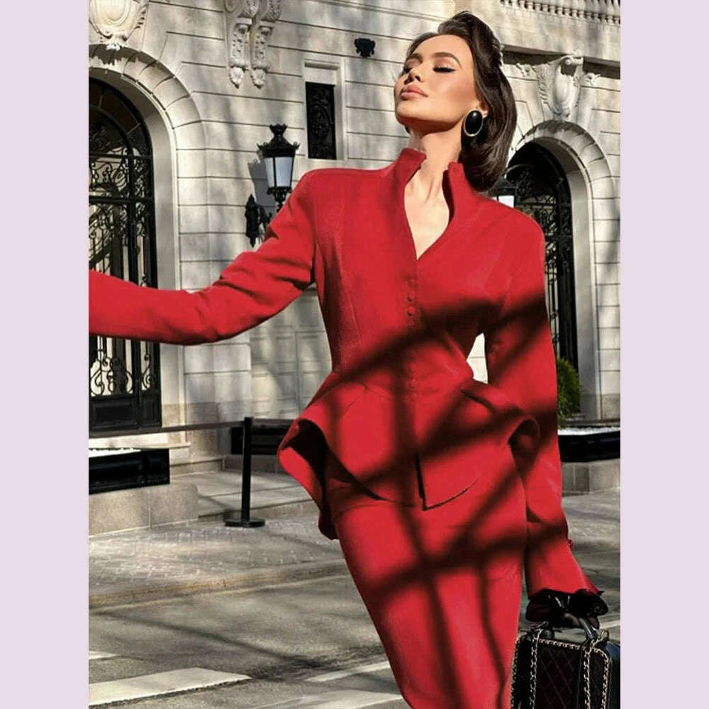 weird-puss-elegant-office-2-piece-set-women-classic-autumn-trend-single-breasted-ruffled-jacketpeach-hip-mid-skirt-slim-outfitskimlud-womens-fashion-34628512