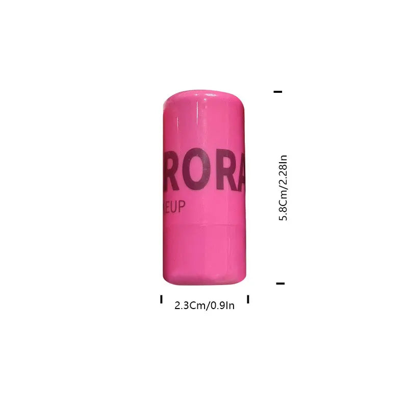 Jelly Blush Lip Gloss Stick for Lazy People to Contour, Even Skin Tone, Brighten and Color, Easy to Apply for Both Lips and Face