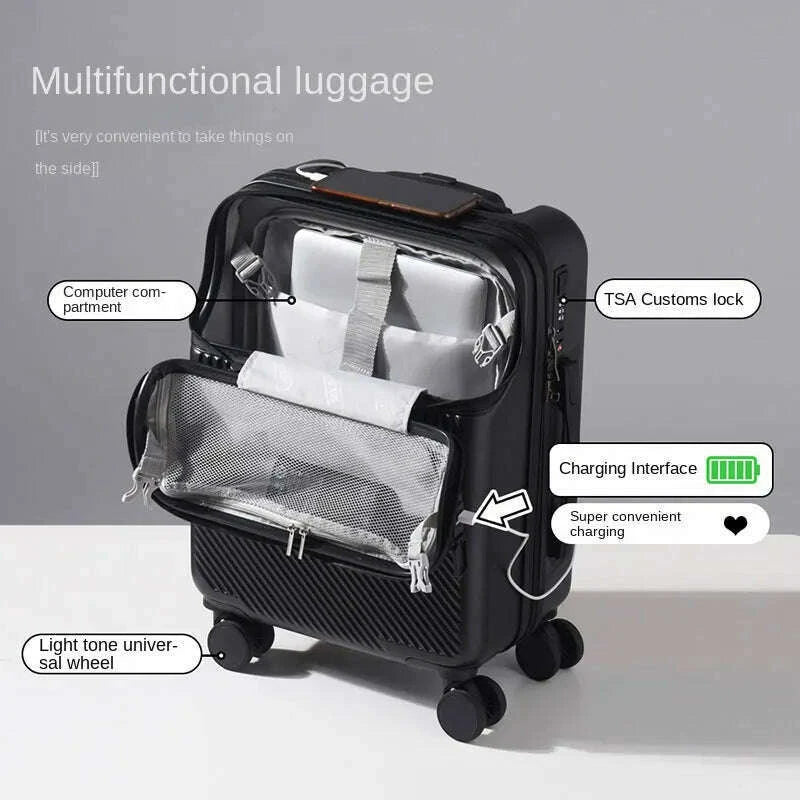 luggage-front-opening-combination-box-charging-interface-multi-function-trolley-box-20-boarding-luggage-silent-universa-wheelkimlud-womens-fashion-34612969