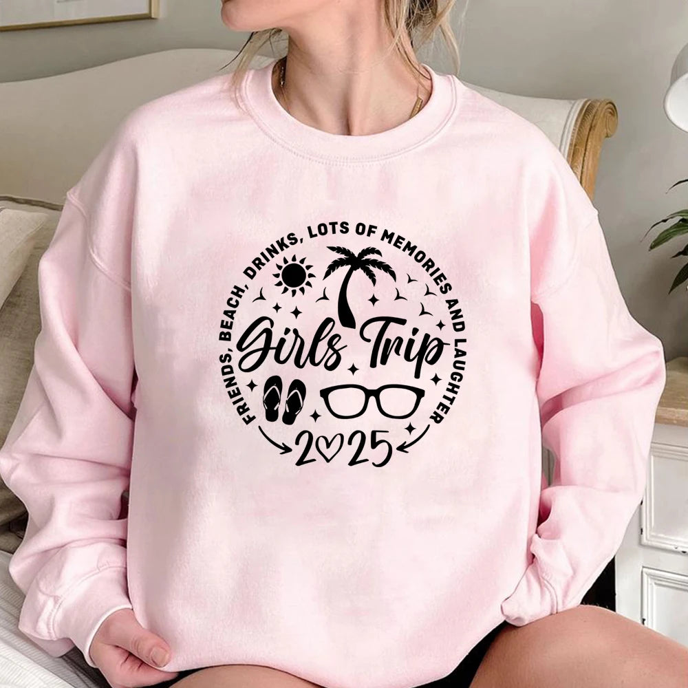 Soft Knit Graphic Print Sweatshirt — Beige | KIMLUD